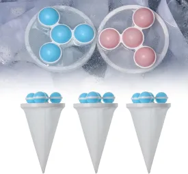3PCS Floating Hair Filtering Mesh Removal, Washing Machine Filter Mesh Bag Pet Hair Remover for Laundry, Lint Catcher for Washing Machine Hair Catcher Reusable Laundry Pet Hair Catcher Bags (Blue)