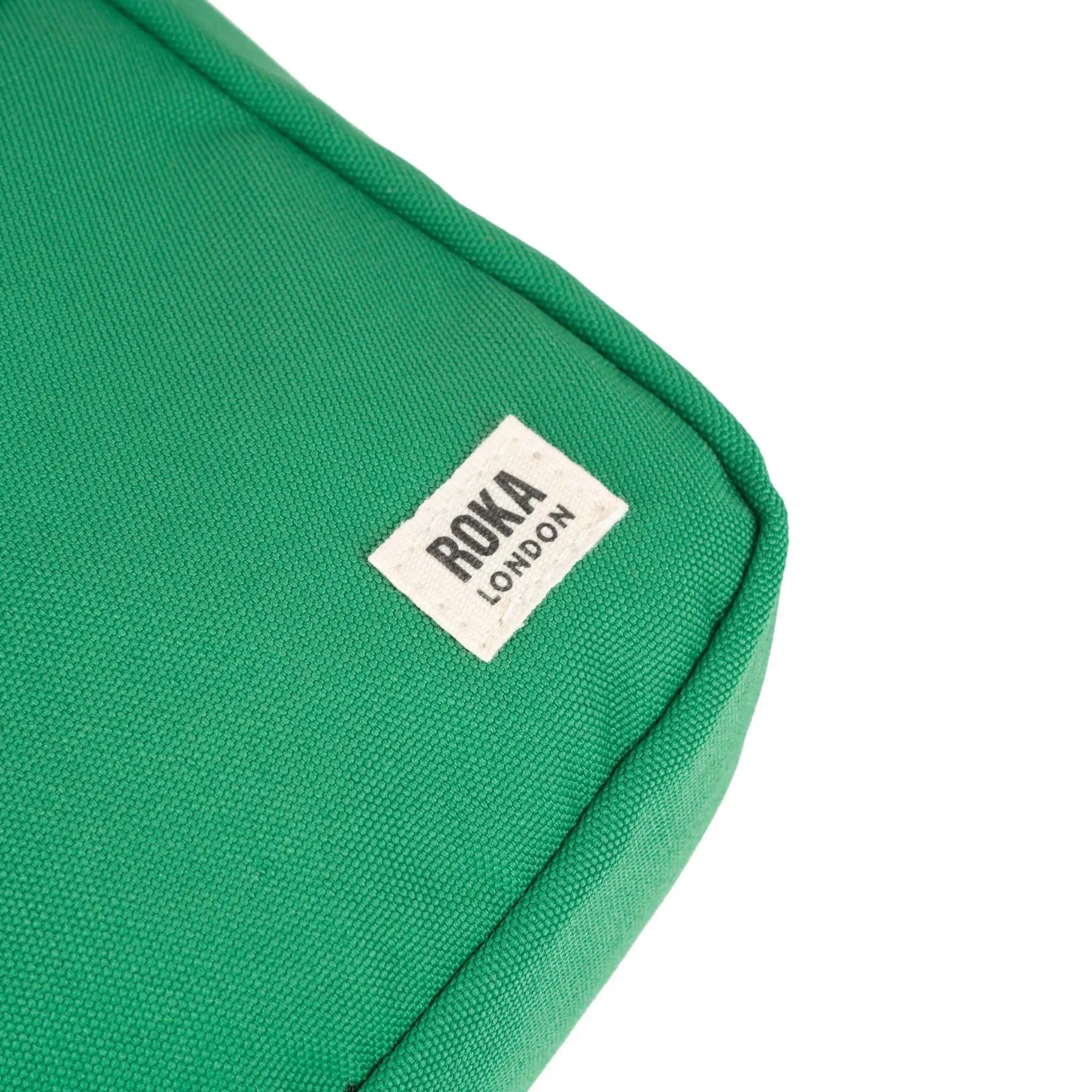 Bond Pocket Recycled Canvas Crossbody - Mountain Green