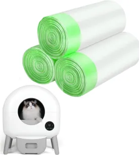 Cat Litter Box Liners with Drawstring Design, Large Size, Heavy Duty Cat Litter Box Liners Waste Bags Replacement113..