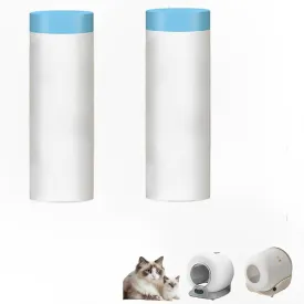 Cat Litter Box Liners with Drawstring  Litter Robot Waste Bags Heavy Duty, Extra Thick Trash Bags for Automatic Cat Litter Boxes (30 Count)  Compatible with MW-SC01/SC02 & MW-LR01, PetCove