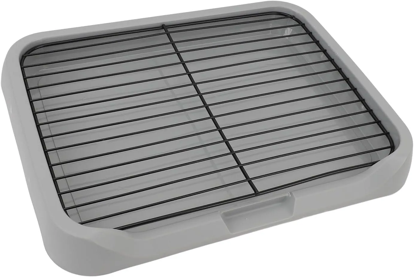 Dog Potty Tray, Removable Dog Training Toilet Holder, Puppy Potty Training Tray for Small Medium, 18.11x13.78in, Mesh Structure, Leak