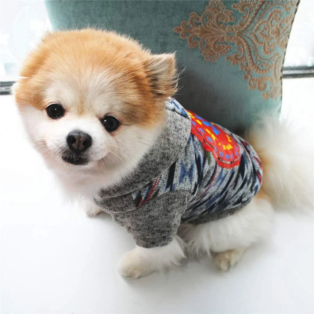 Dog Shirt for Pet Clothes Winter Fleece Lined Dog Coat with Harness Warm Dogs Puffer Jacket Vest for Cold Weather Pet Onesie with Feet