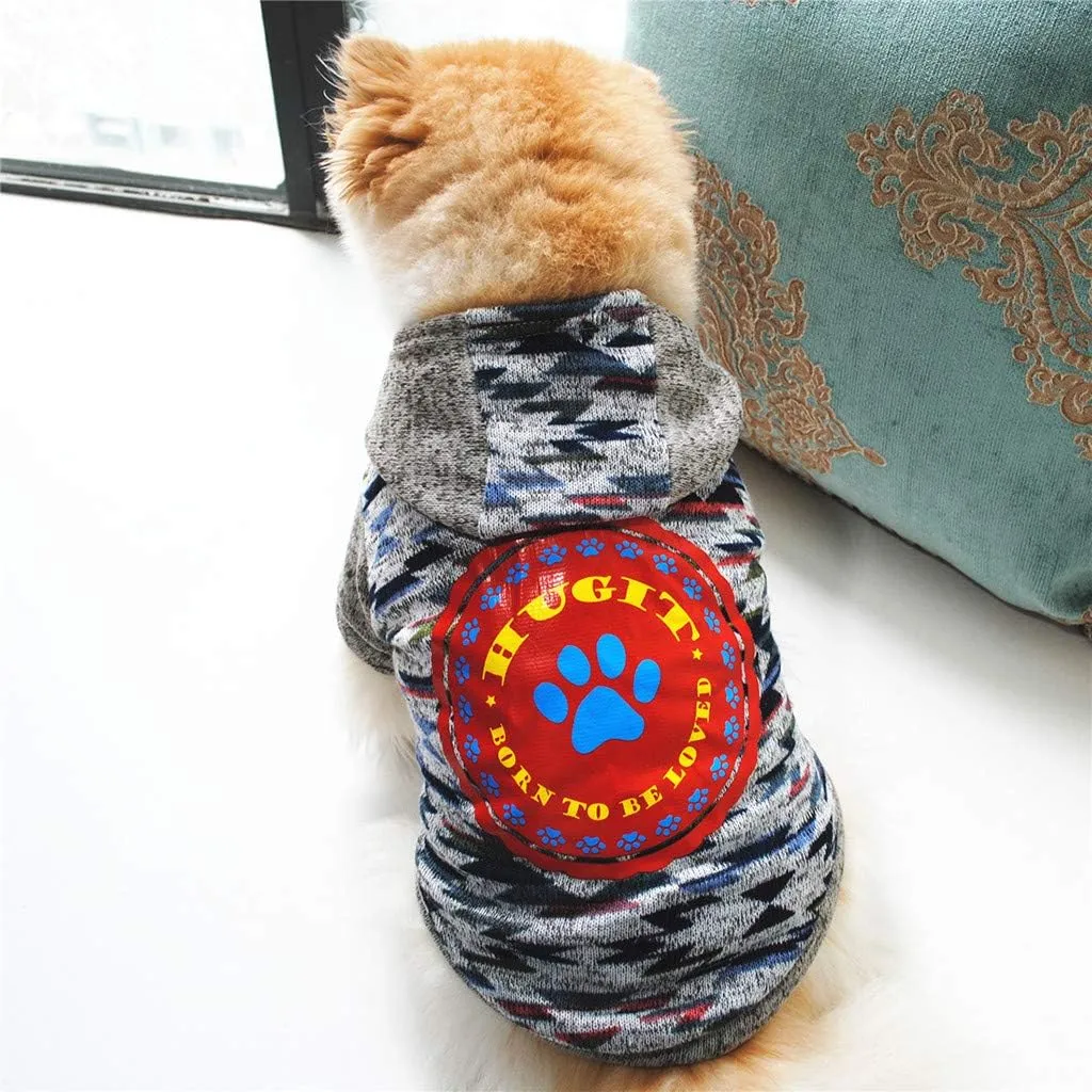 Dog Shirt for Pet Clothes Winter Fleece Lined Dog Coat with Harness Warm Dogs Puffer Jacket Vest for Cold Weather Pet Onesie with Feet