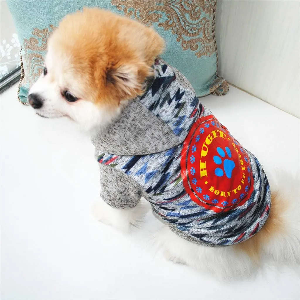 Dog Shirt for Pet Clothes Winter Fleece Lined Dog Coat with Harness Warm Dogs Puffer Jacket Vest for Cold Weather Pet Onesie with Feet
