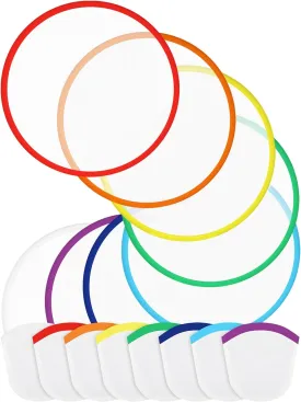 Foldable Flying Disc Fans Set Beach Flying Disc for Party Wedding Gift Outdoor Activity Halloween Christmas New Year