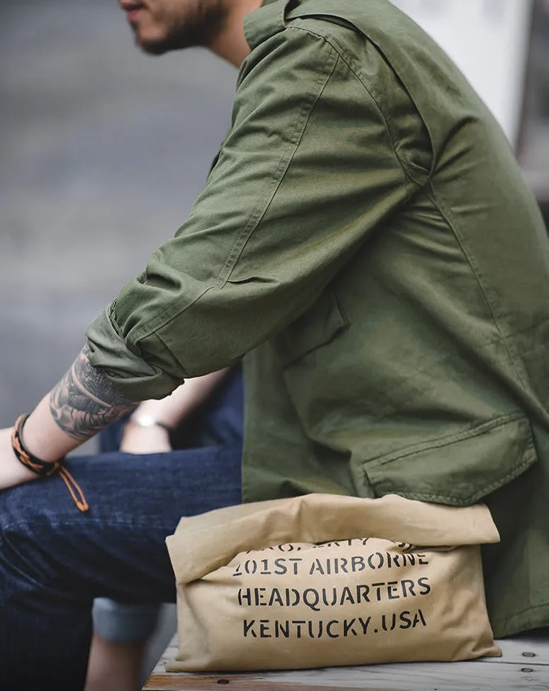 Maden M65 Jackets For Men Army Green Oversize Denim Jacket Military Vintage Casual Windbreaker Solid Coat Clothes Retro Loose