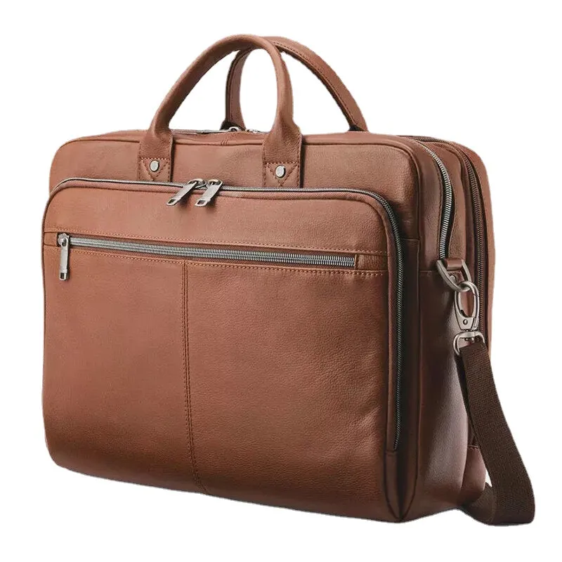 Men Large Capacity Handbag Shoulder Bag Crossbody Bag Business Bag