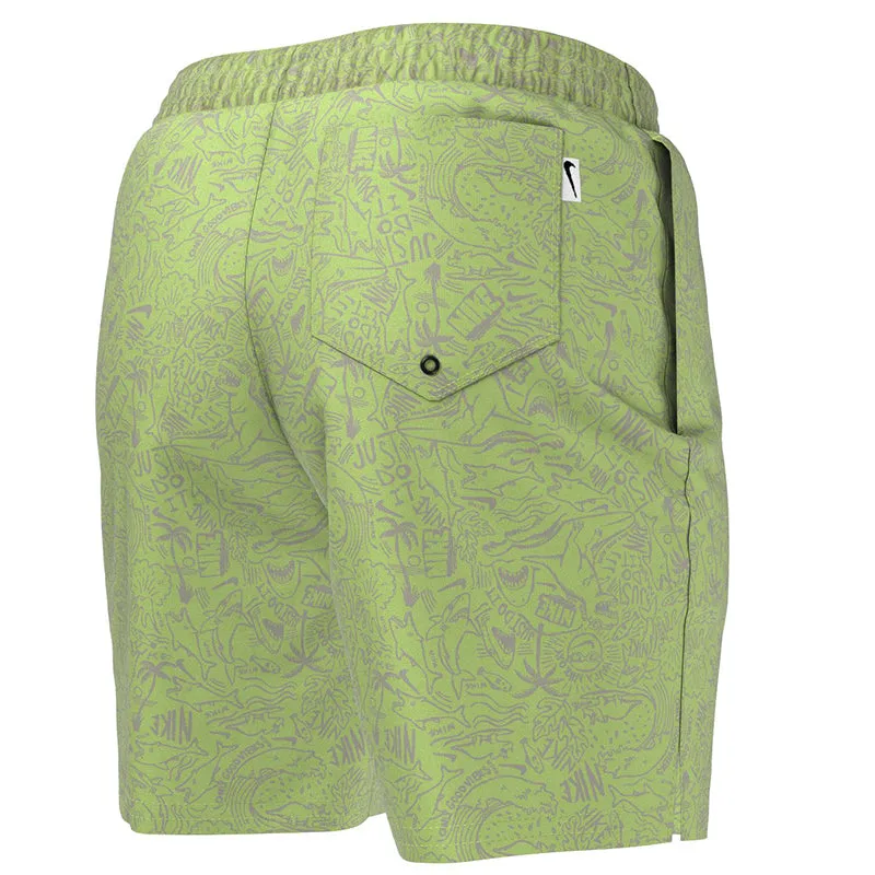 Nike - Shark Icon 7" Volley Short (Ghost Green)
