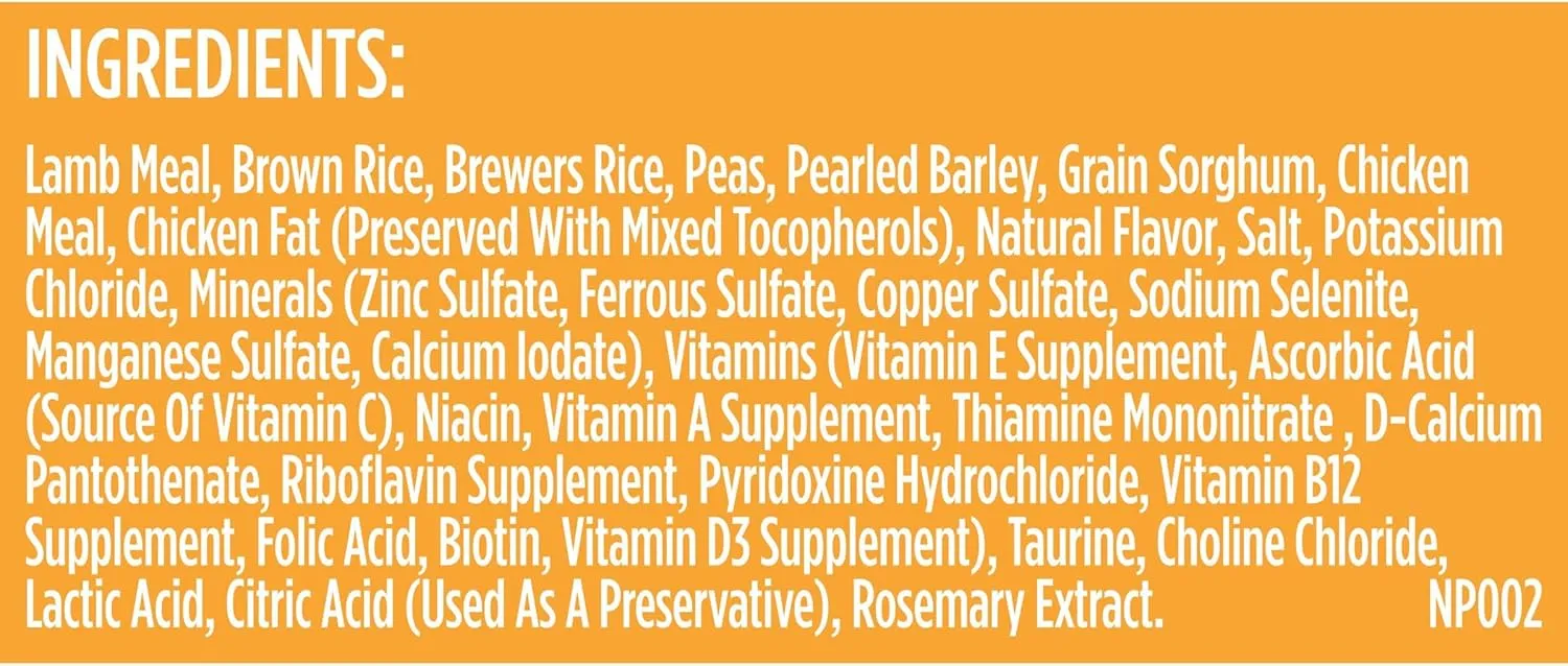 Rachael Ray Nutrish Limited Ingredient Diet Lamb Meal & Brown Rice Recipe, 6 Pounds (Packaging Design May Vary)