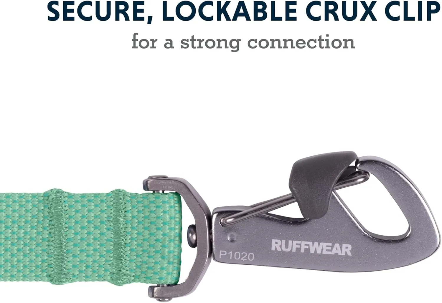 Ruffwear, Flag line Dog Leash, Lightweight Lead with Hands-Free, Waist-Worn Option, Sage Green